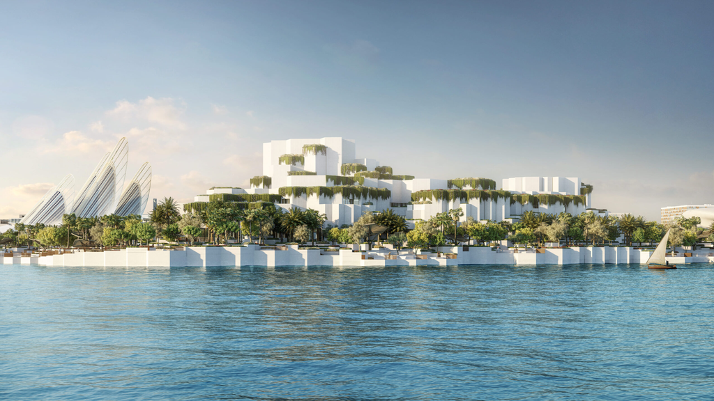 Natural History Museum Abu Dhabi on Saadiyat Island near Sei Saadiyat by Aldar residences — reference institutional imagery
