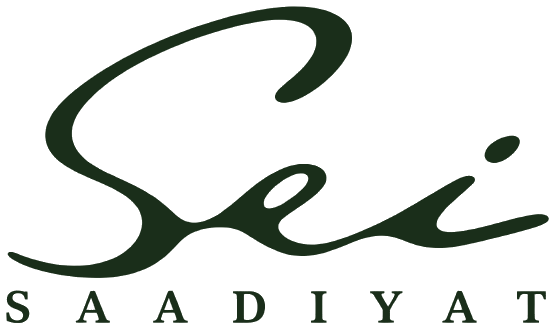 Sei Saadiyat by Aldar official project logo for residences on Saadiyat Island, Abu Dhabi